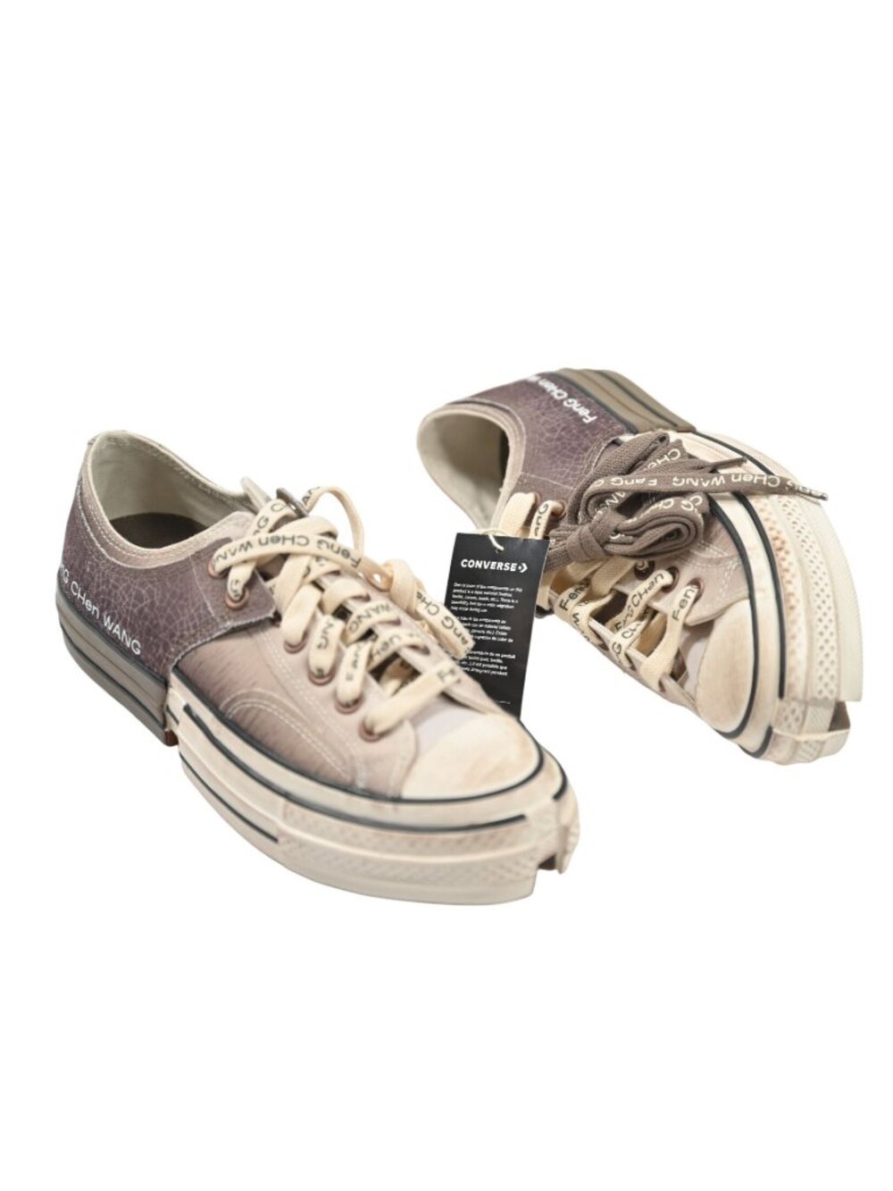 Converse x Feng Chen Wang Chuck 70 Sneakers A15741C in 2-in-1 Brown
